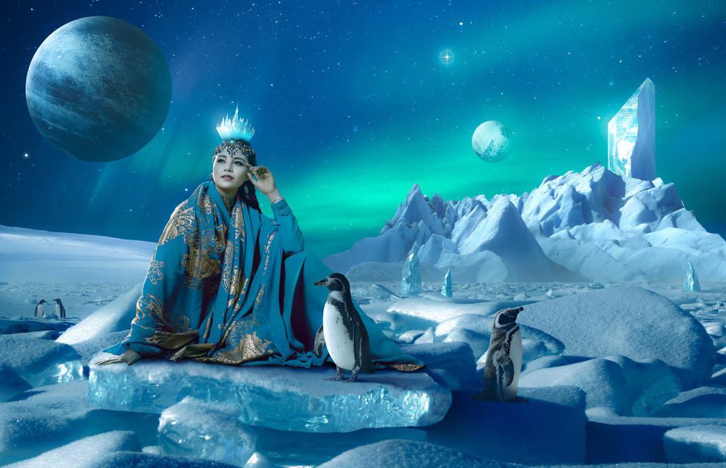 Iceberg Penguin Queen Fantasy Ice  - gene1970 / Pixabay